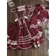 Miss Point Plaid Petal Rabbit JSK(Reservation/2 Colours/Full Payment Without Shipping)